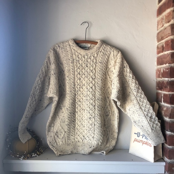 Aran Crafts Sweaters - Aran Crafts Chunky Knit Wool Sweater